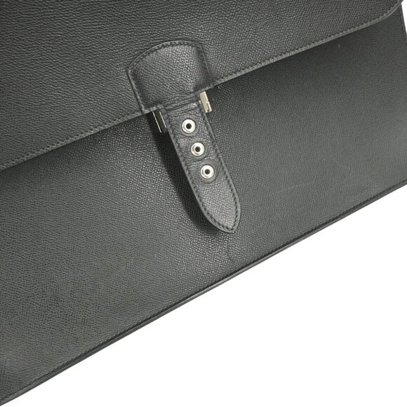 Hermes Black Vache Liegee Sac a Depeches 41 Briefcase - Picture 6 of 10